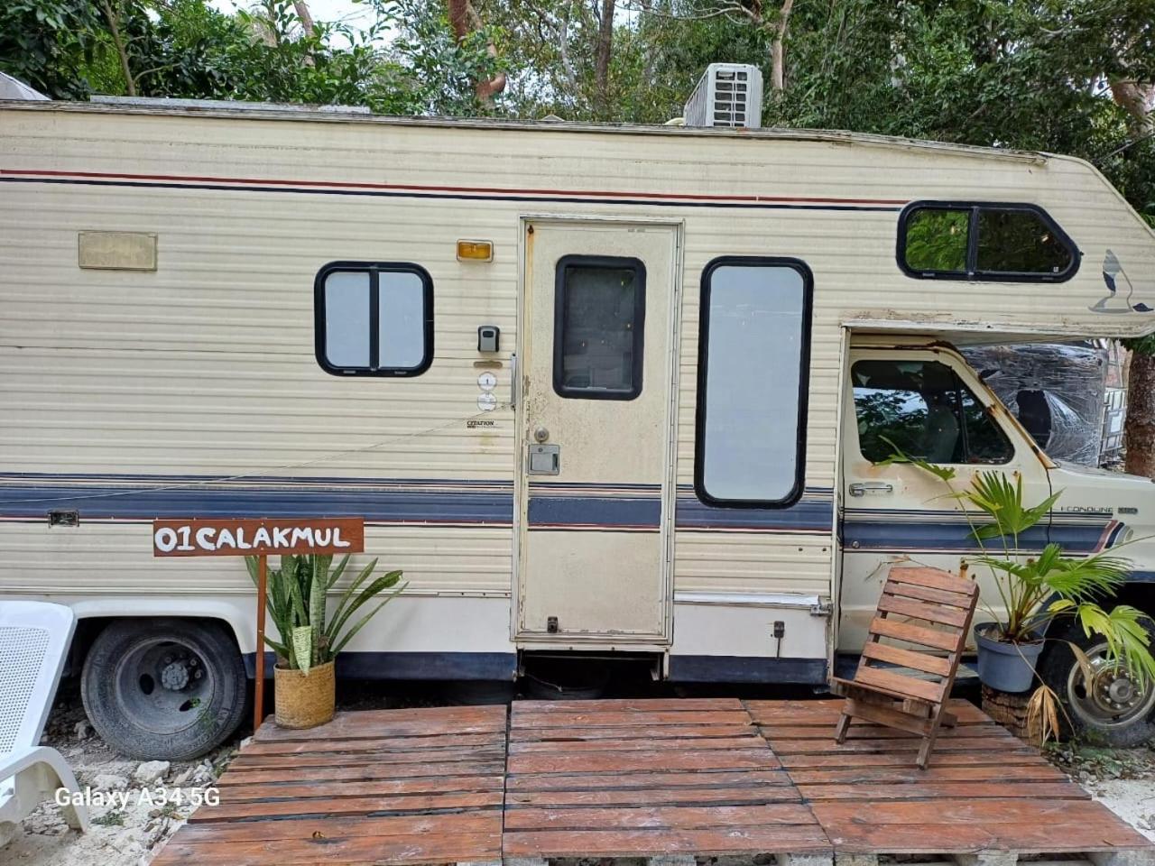 Hotel Momotoh Camper Xpujil Zewnętrze zdjęcie