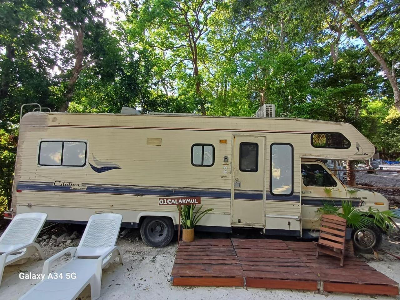 Hotel Momotoh Camper Xpujil Zewnętrze zdjęcie
